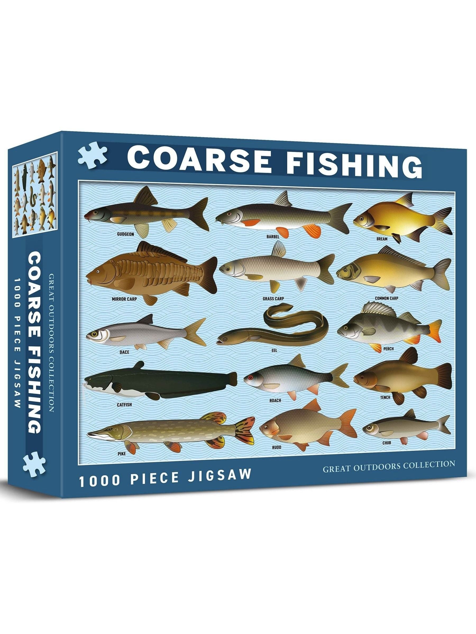 Coach House Partners coarse fish jigsaw puzzle 1000 pieces - British product