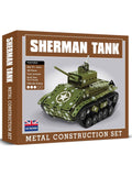 Coach House Partners Sherman Tank metal construction set, imported from the UK