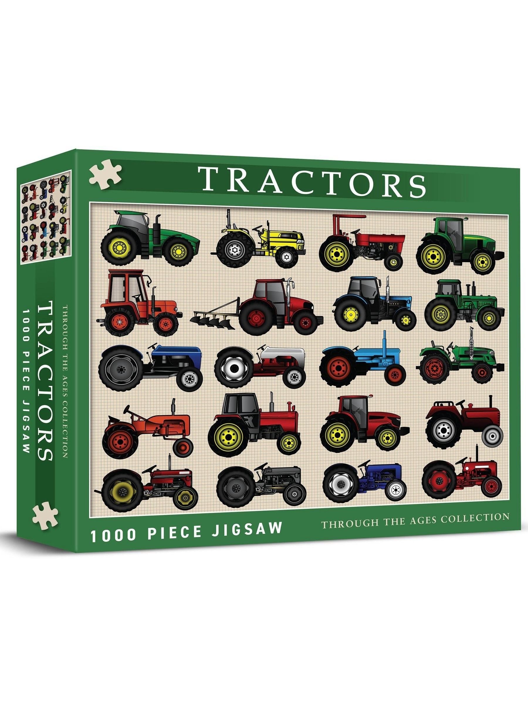 Coach House Partners tractors jigsaw puzzle 1000 pieces, imported from the UK