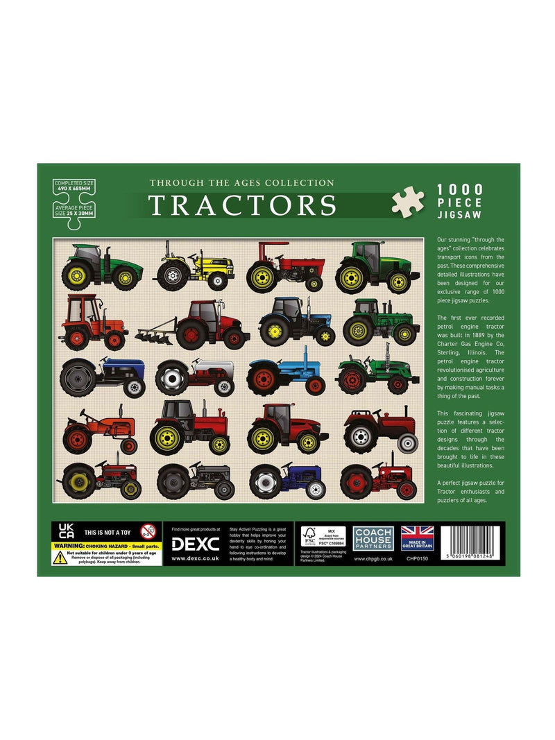 Coach House Partners tractors jigsaw puzzle 1000 pieces, imported from the UK