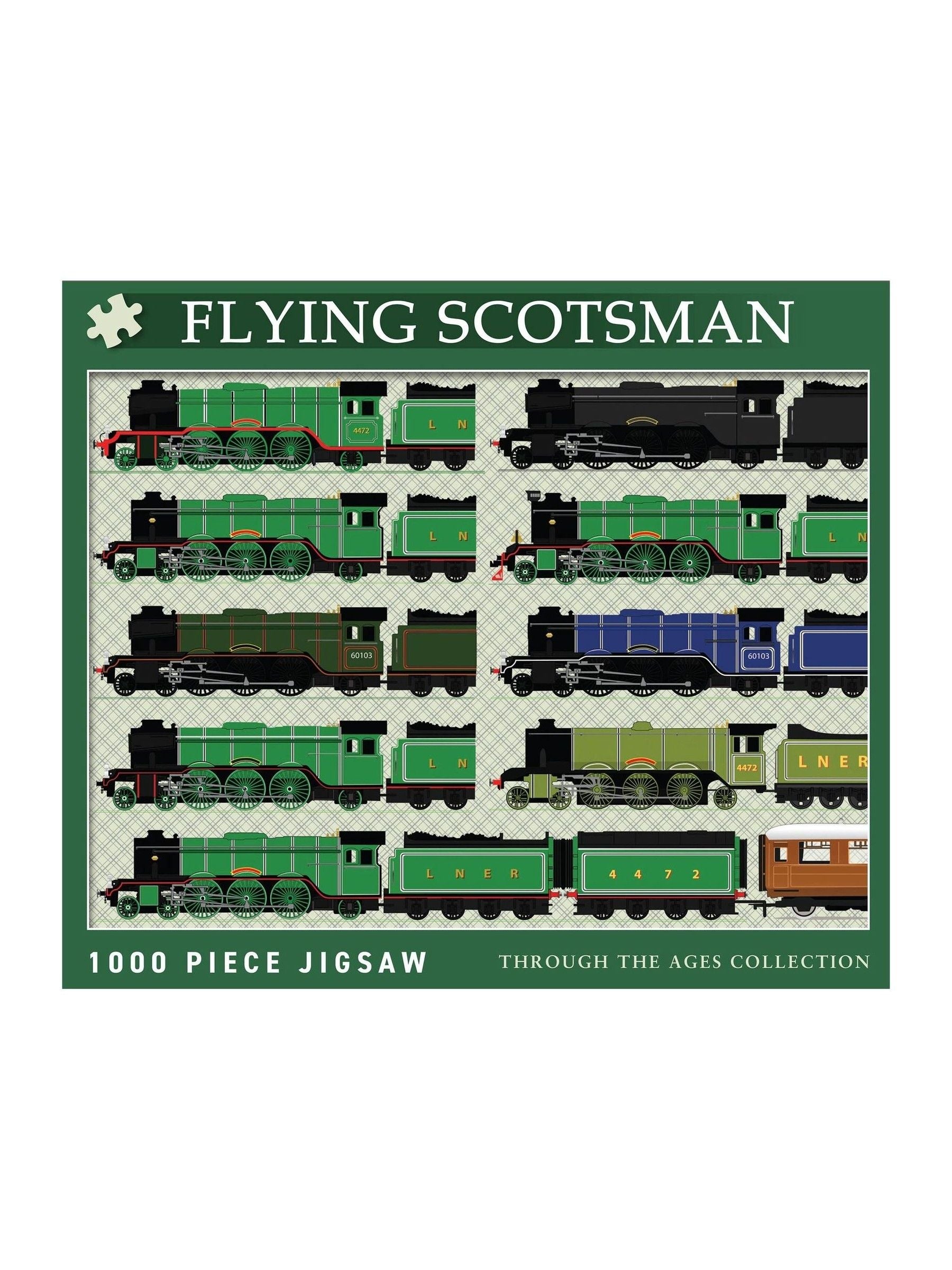 Coach House Partners Flying Scotsman 1000 piece jigsaw puzzle, imported from the UK