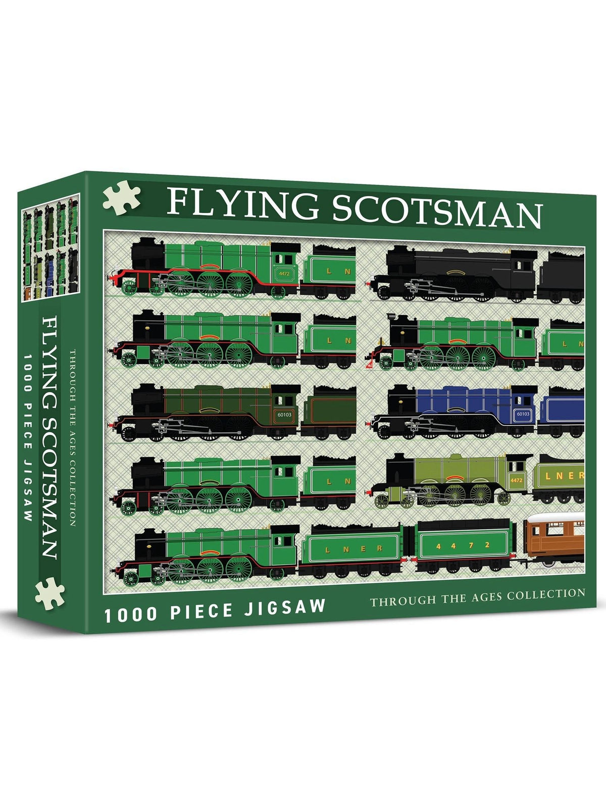 Coach House Partners Flying Scotsman 1000 piece jigsaw puzzle, imported from the UK