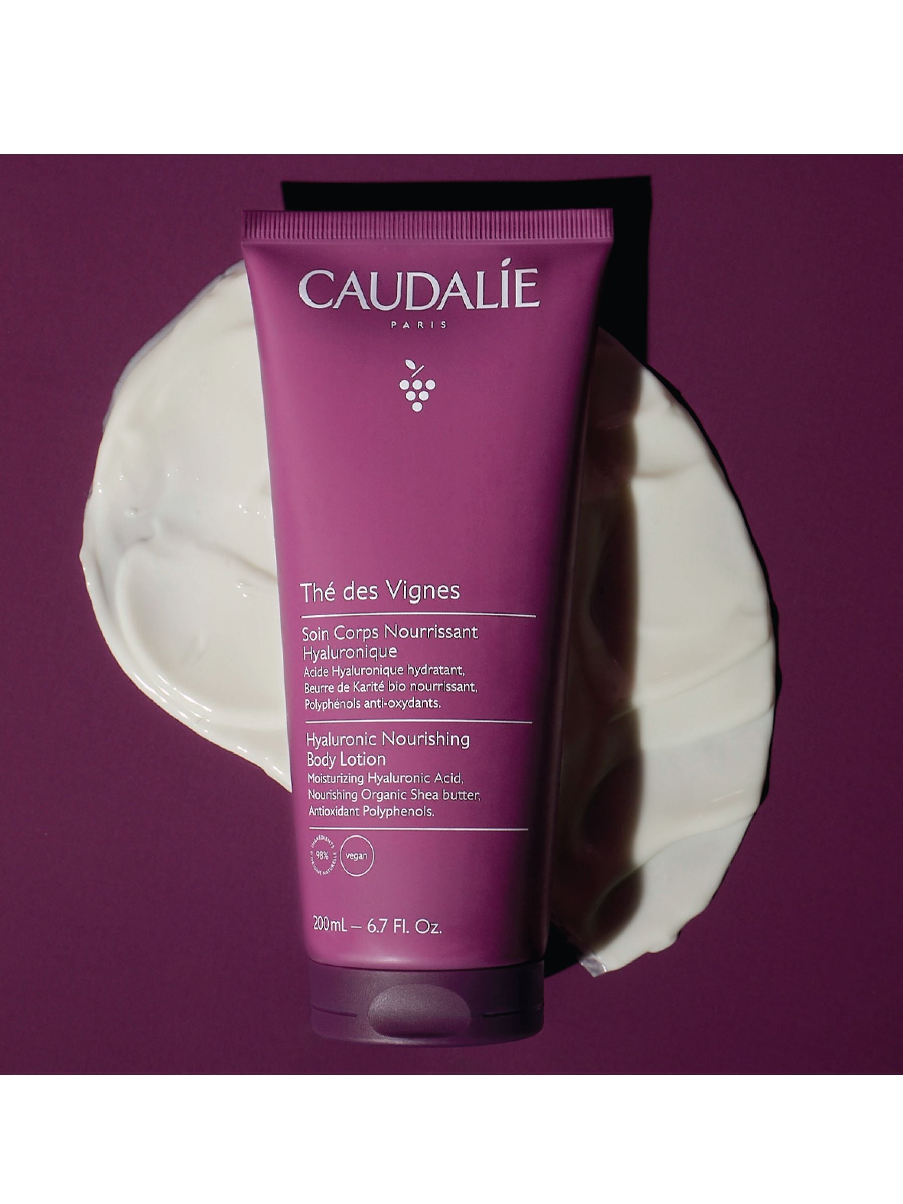 Caudalie Thé Des Vignes nourishing body lotion 200ml - British product