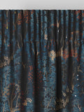 Graham & Brown Navy Blue New Eden curtains, UK version