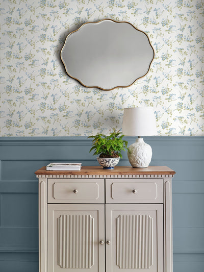 Next Laura Ashley Cream Avonbury 10M Wallpaper- Buy online at McGrocer