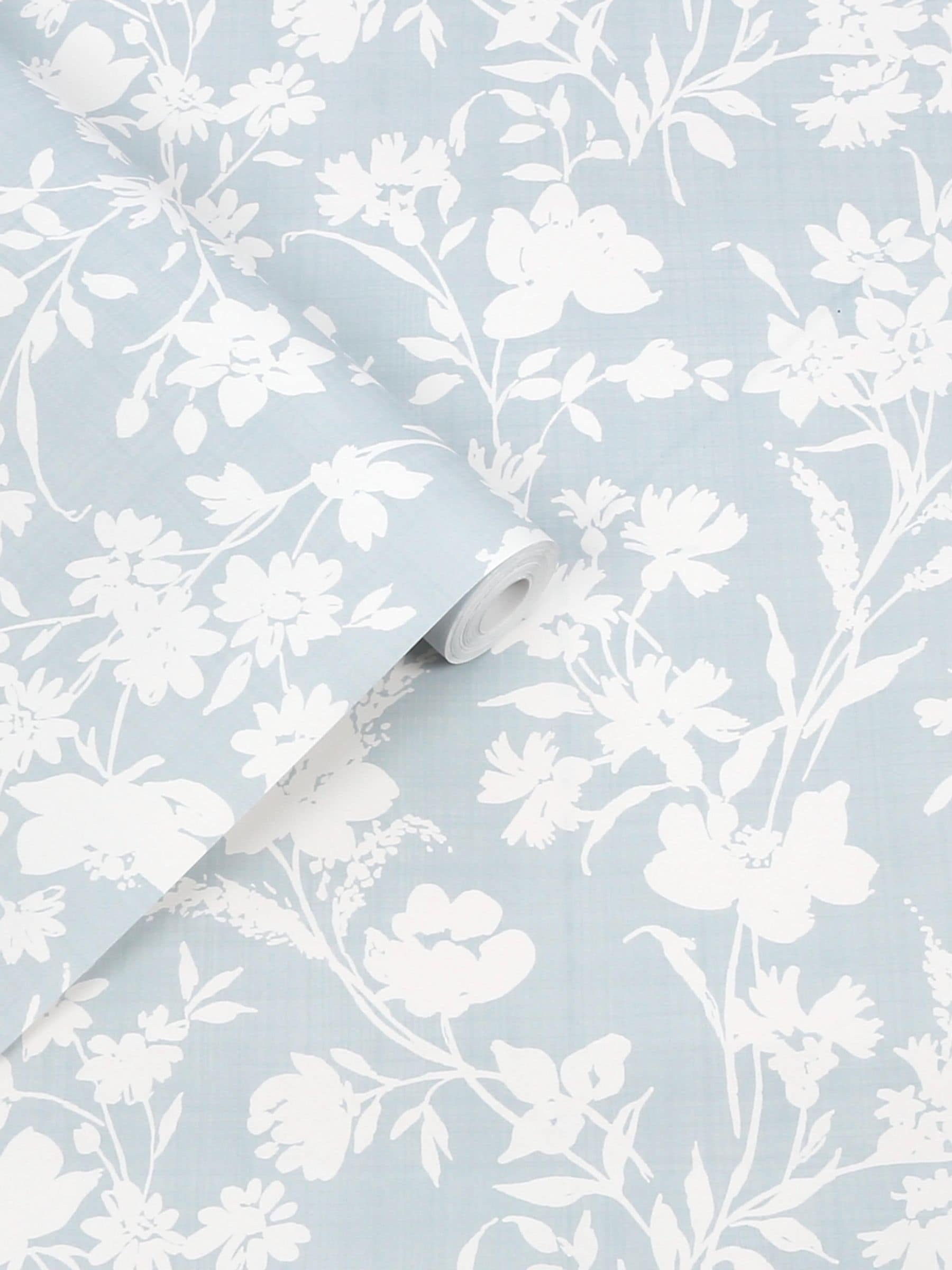 Laura Ashley Blue Rye wallpaper 10M, UK version