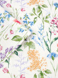Laura Ashley White Elston Garden wallpaper 10m - British product