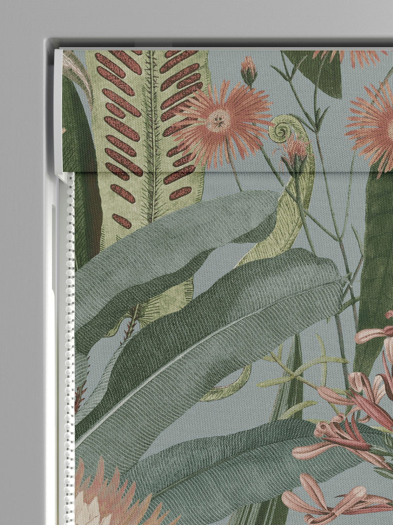 Graham & Brown Tigerlily roman blind sky blue (British brand)