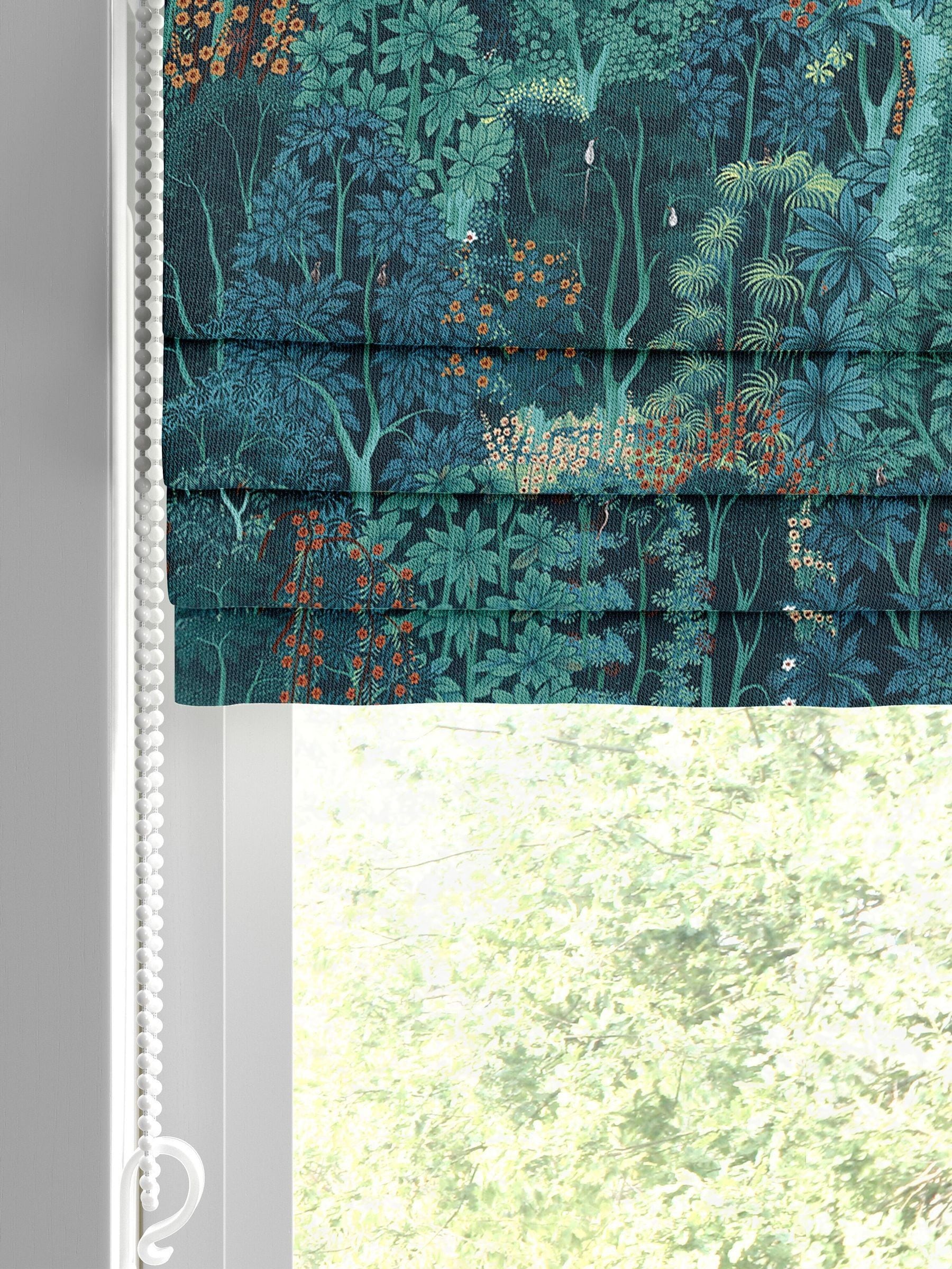 Graham & Brown Roman blind Majestic Green New Eden made to measure - British product