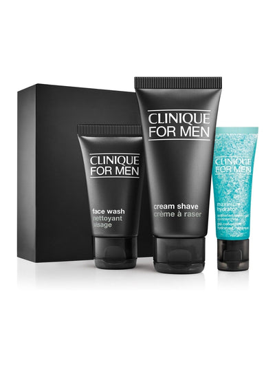 Ensemble de soins de la peau Clinique For Men Daily Intense Hydration Starter Kit pour hommes