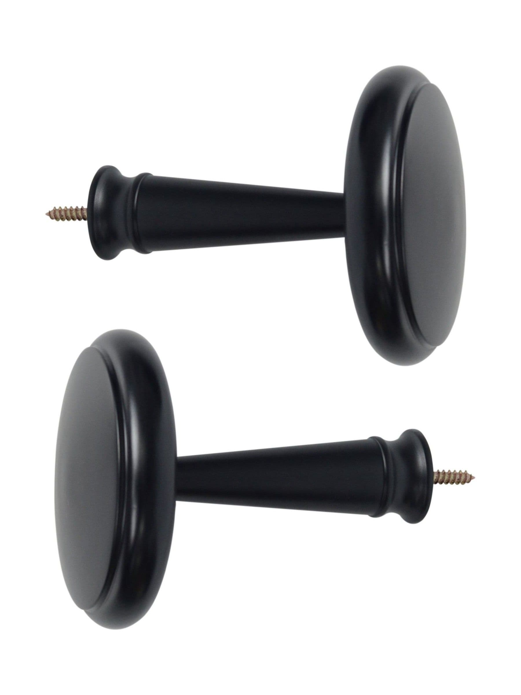 Laura Ashley black curtain holdbacks 1 pair - British product