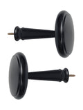 Laura Ashley black curtain holdbacks 1 pair - British product