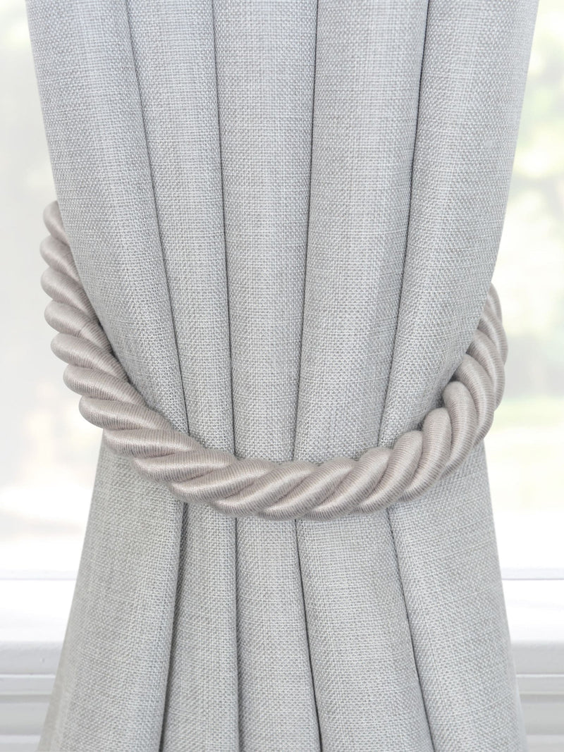 Laura Ashley Natural Rope Curtain Tiebacks