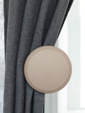 Laura Ashley Black 1 Pair of Wood Curtain Holdbacks