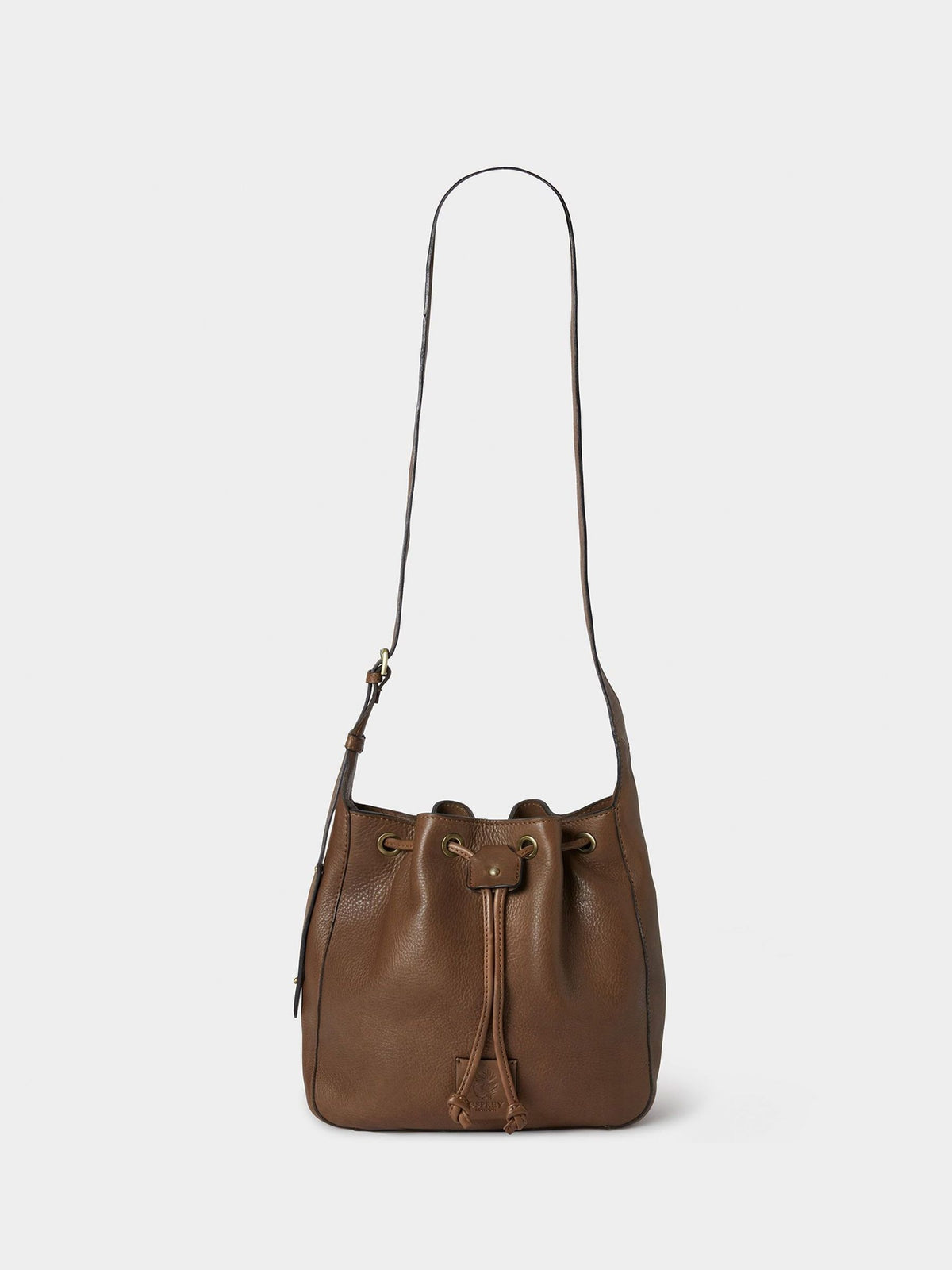 Osprey London Black The Monterrey Leather Bucket Bag