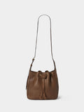 Osprey London Black The Monterrey Leather Bucket Bag