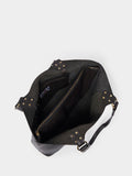 Osprey London Monterrey black leather tote bag (British brand)