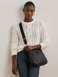 Lauren Ralph Lauren large pebbled leather cross-body bag, UK version