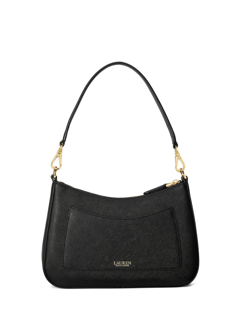 Lauren Ralph Lauren Danni crosshatch leather shoulder bag (British brand)