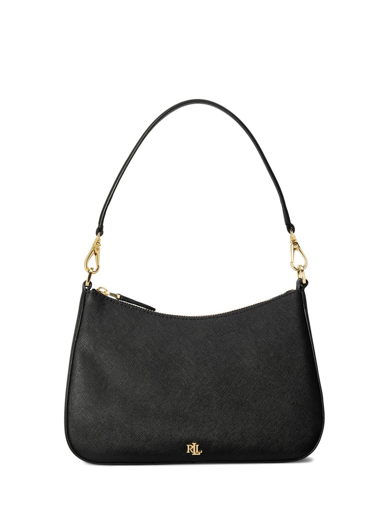 Lauren Ralph Lauren Danni crosshatch leather shoulder bag (British brand)