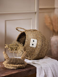 Hamish Highland Cow natural storage basket (British brand)