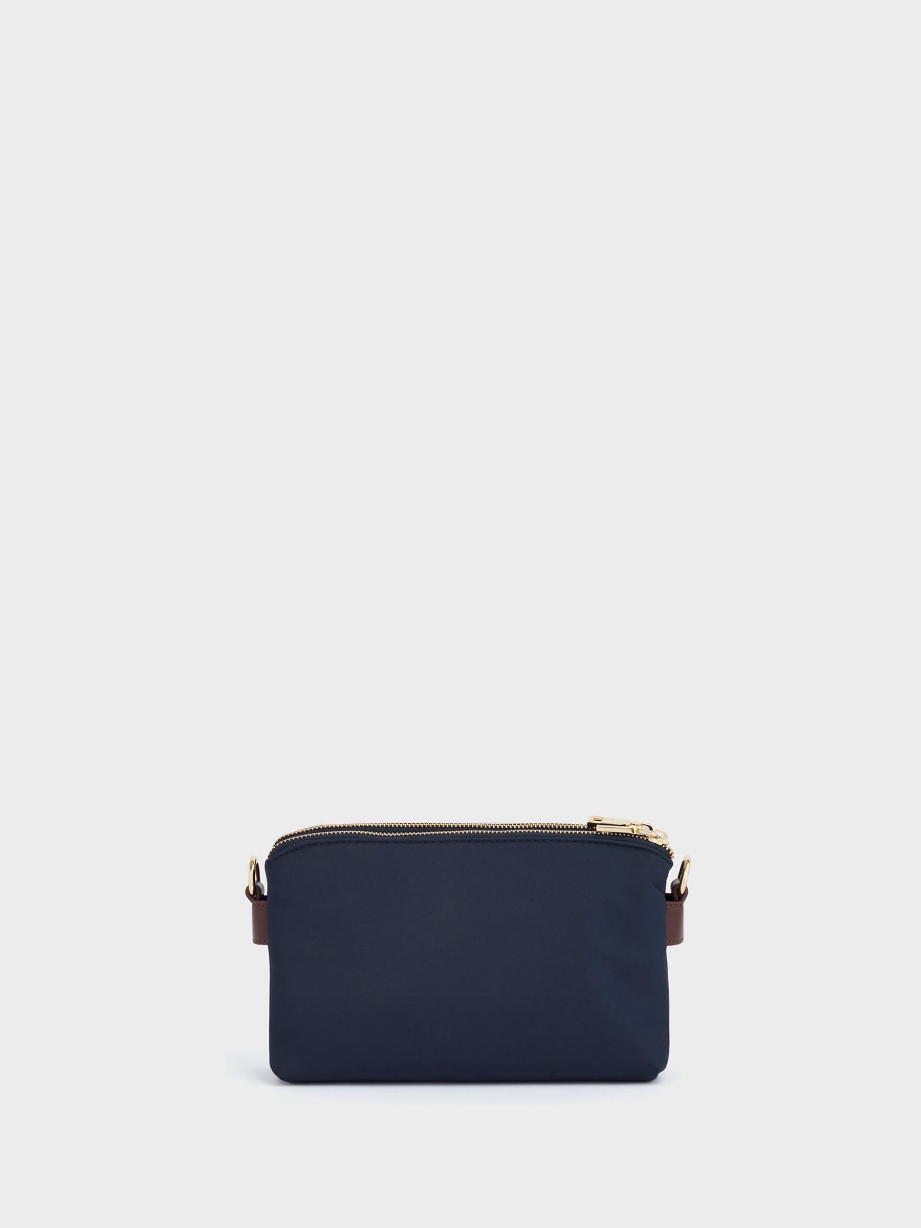 Osprey London Voyage blue nylon cross-body bag (British brand)