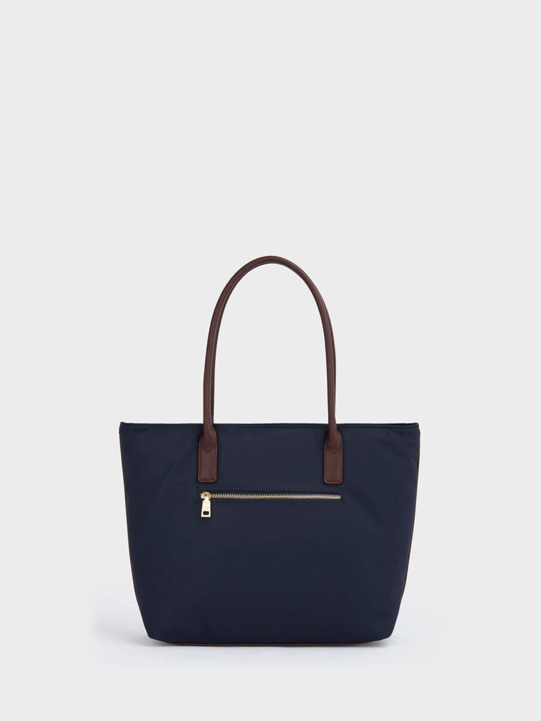 Osprey London Voyage nylon tote bag blue brown (British brand)