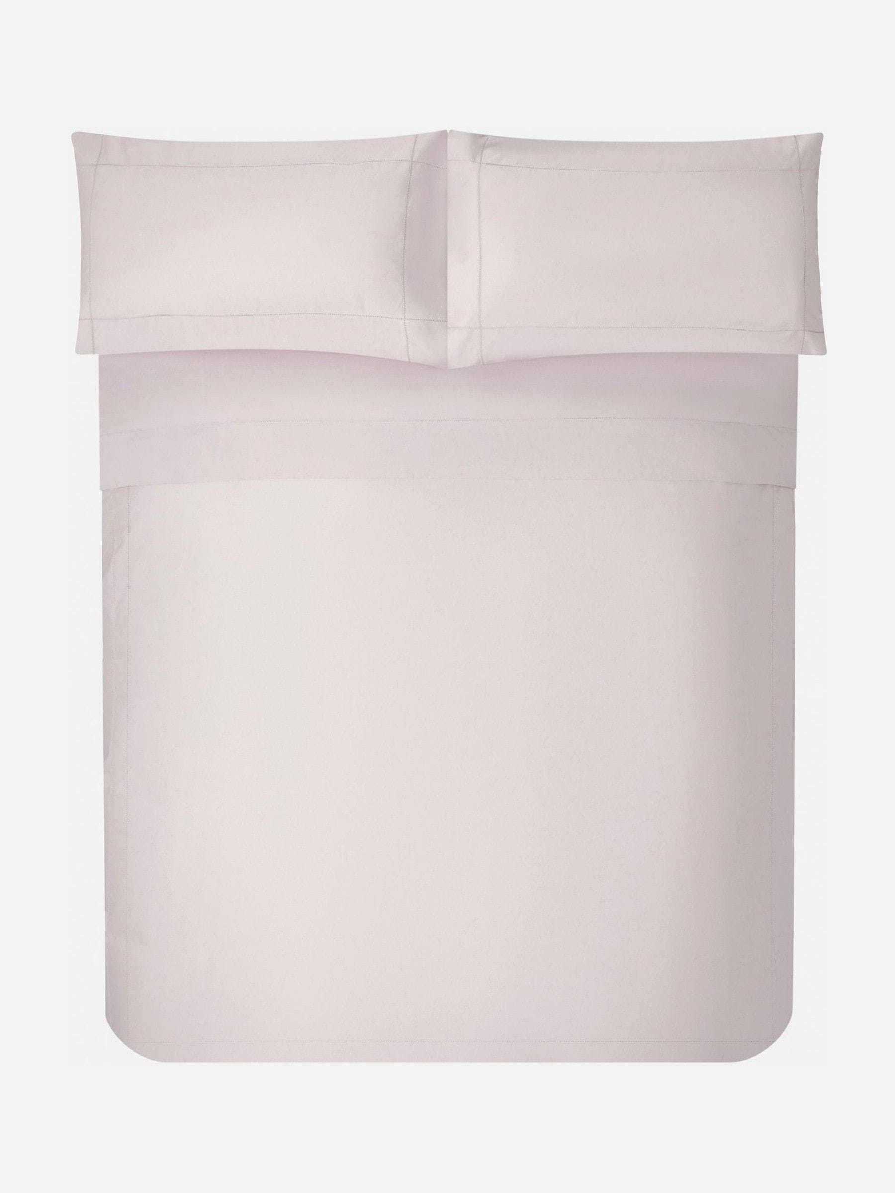 Jasper Conran London blush square SUPIMA pillowcase - British product