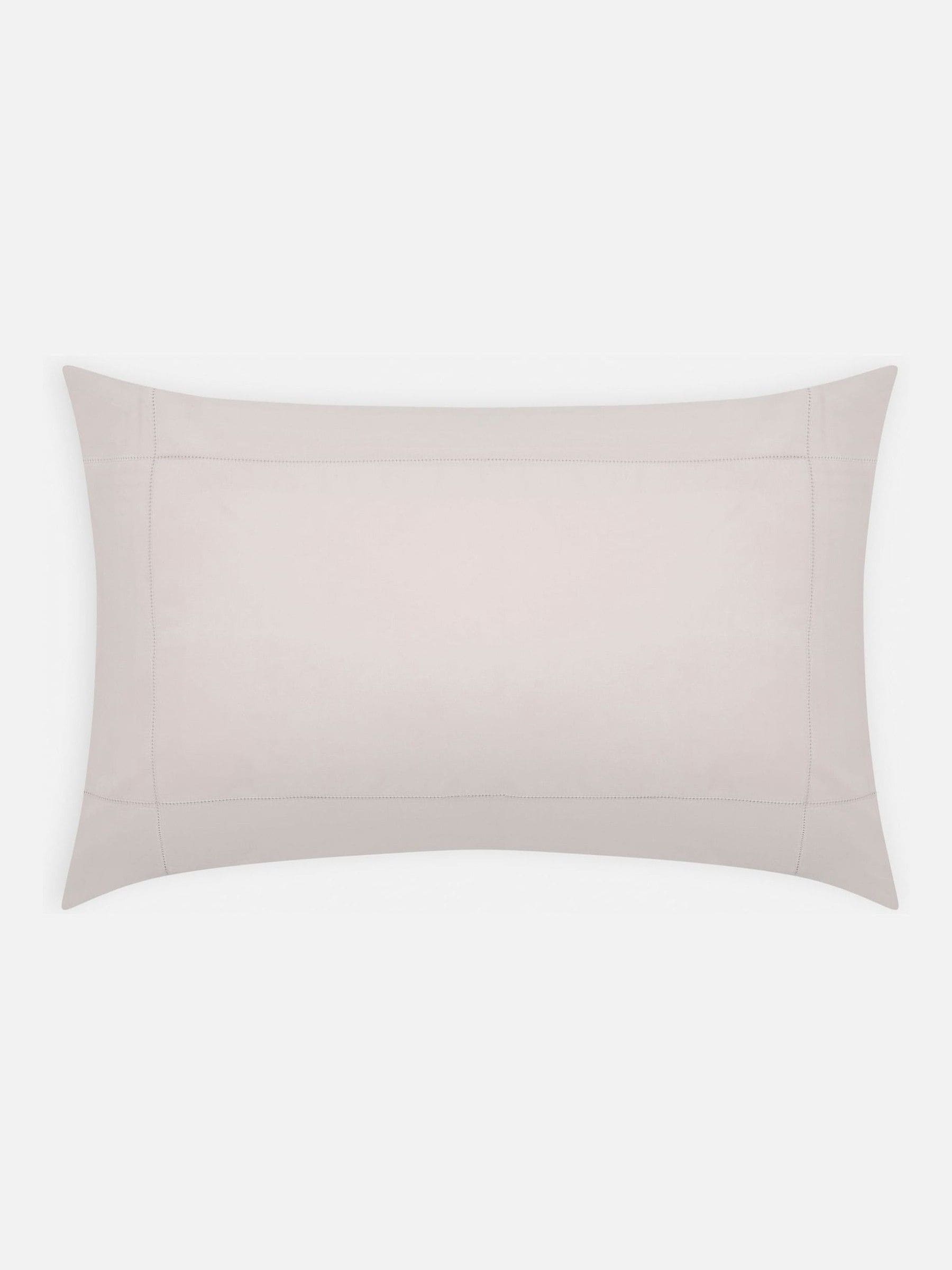 Jasper Conran London blush square SUPIMA pillowcase - British product