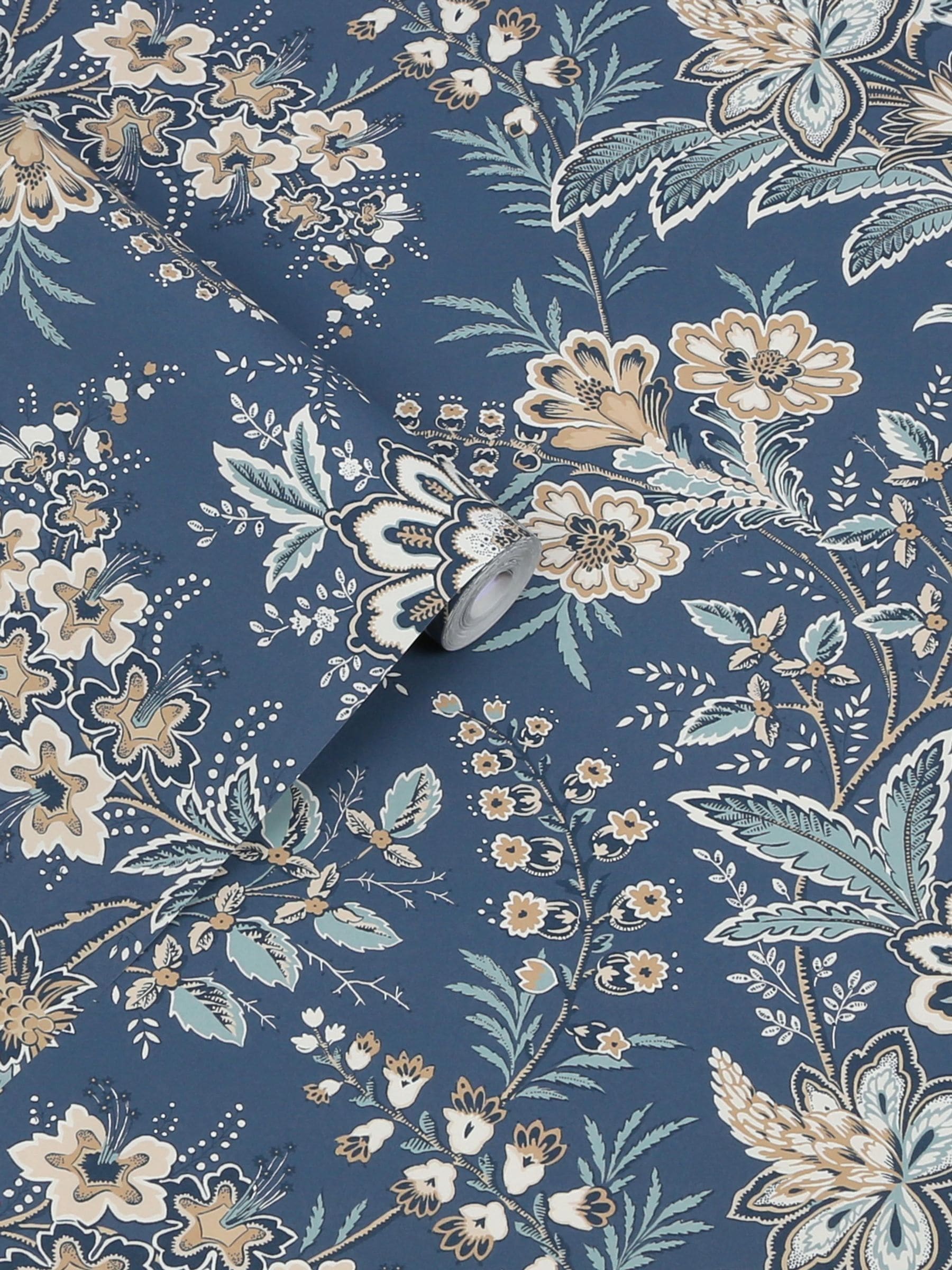 Laura Ashley Dusky Seaspray Marlbrook wallpaper sample A4 (British brand)