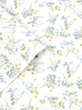 Laura Ashley Avonbury wallpaper sample in Hedgerow Green A4 - British product