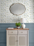 Laura Ashley Avonbury wallpaper sample in Hedgerow Green A4 - British product