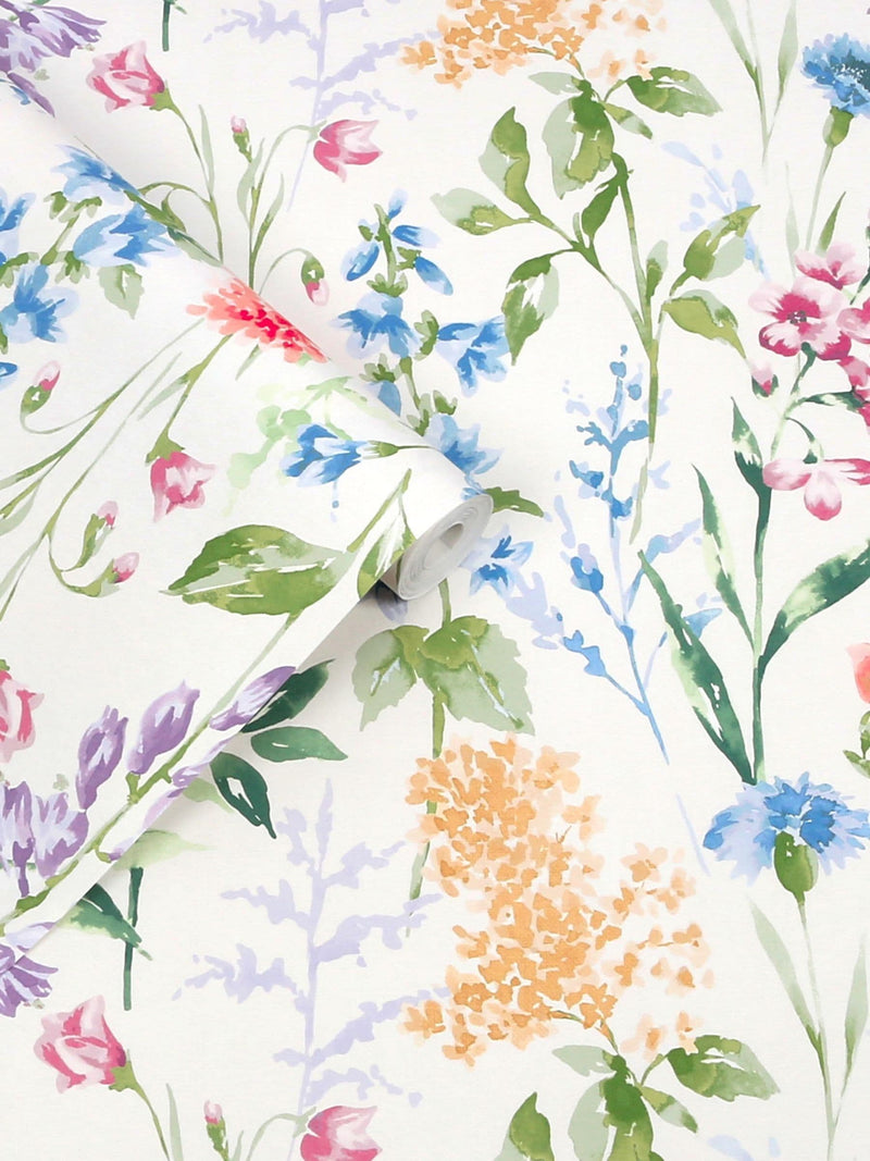 Laura Ashley wallpaper sample Elston Garden A4, imported from the UK