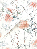 Laura Ashley wallpaper sample Plaster Pink Pallington Bloom A4, imported from the UK