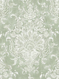 Laura Ashley wallpaper sample sage green Maddox A4 - British product