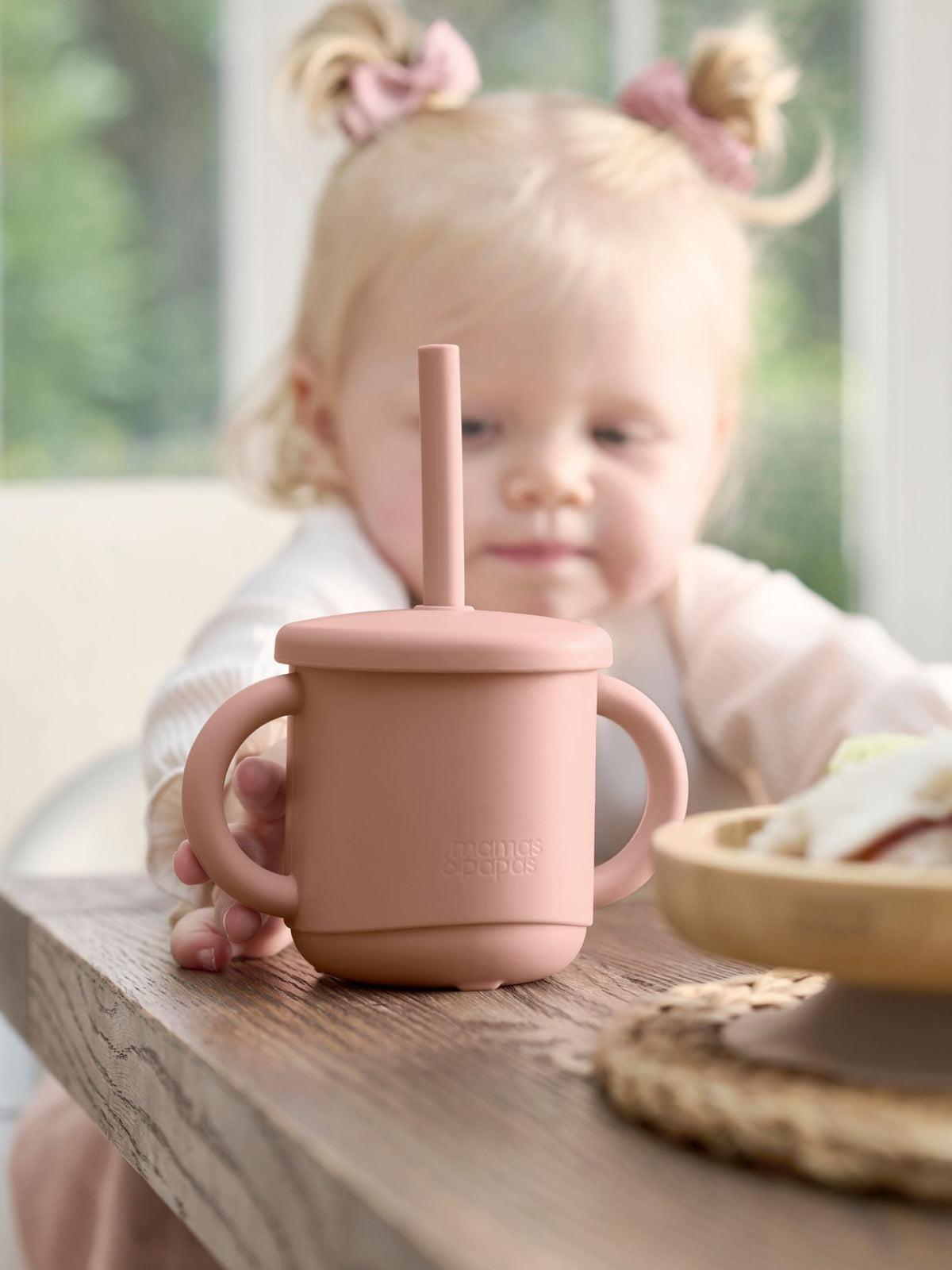 Mamas & Papas Melba silicone sippy cup (British brand)