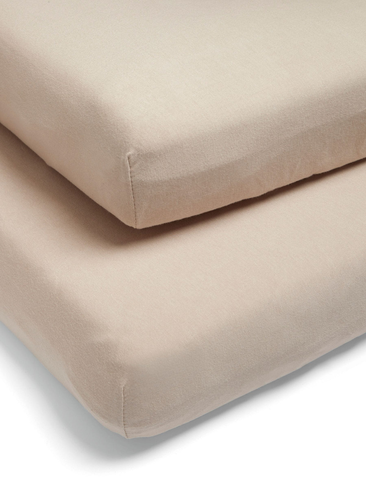 Mamas & Papas 2 Pack Mocha Welcome to the World Duckling Mocha Fitted 100% Cotton Sheets