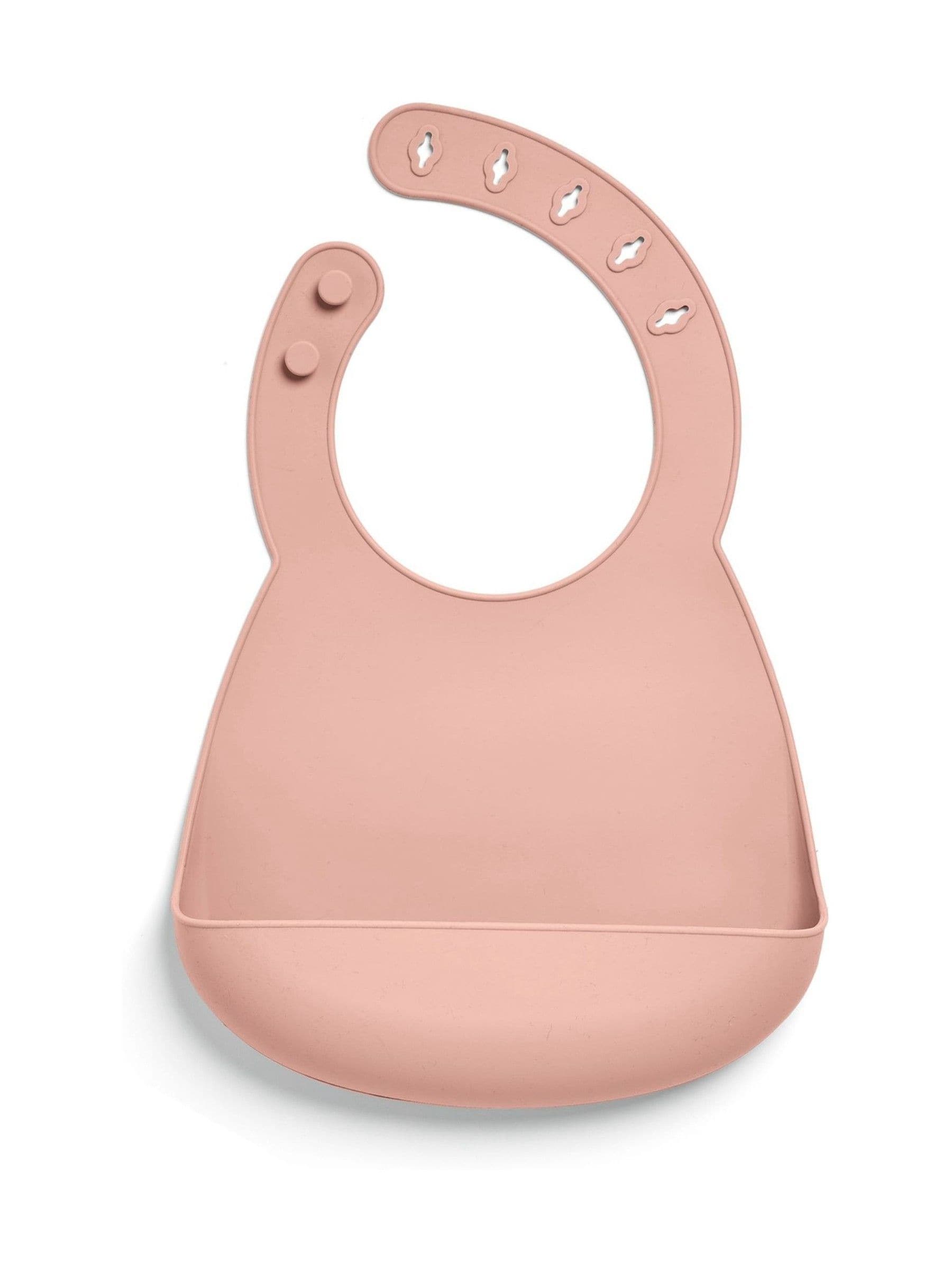 Mamas & Papas silicone bibs 2 pack in Floral Berry and Dino Teal - British product