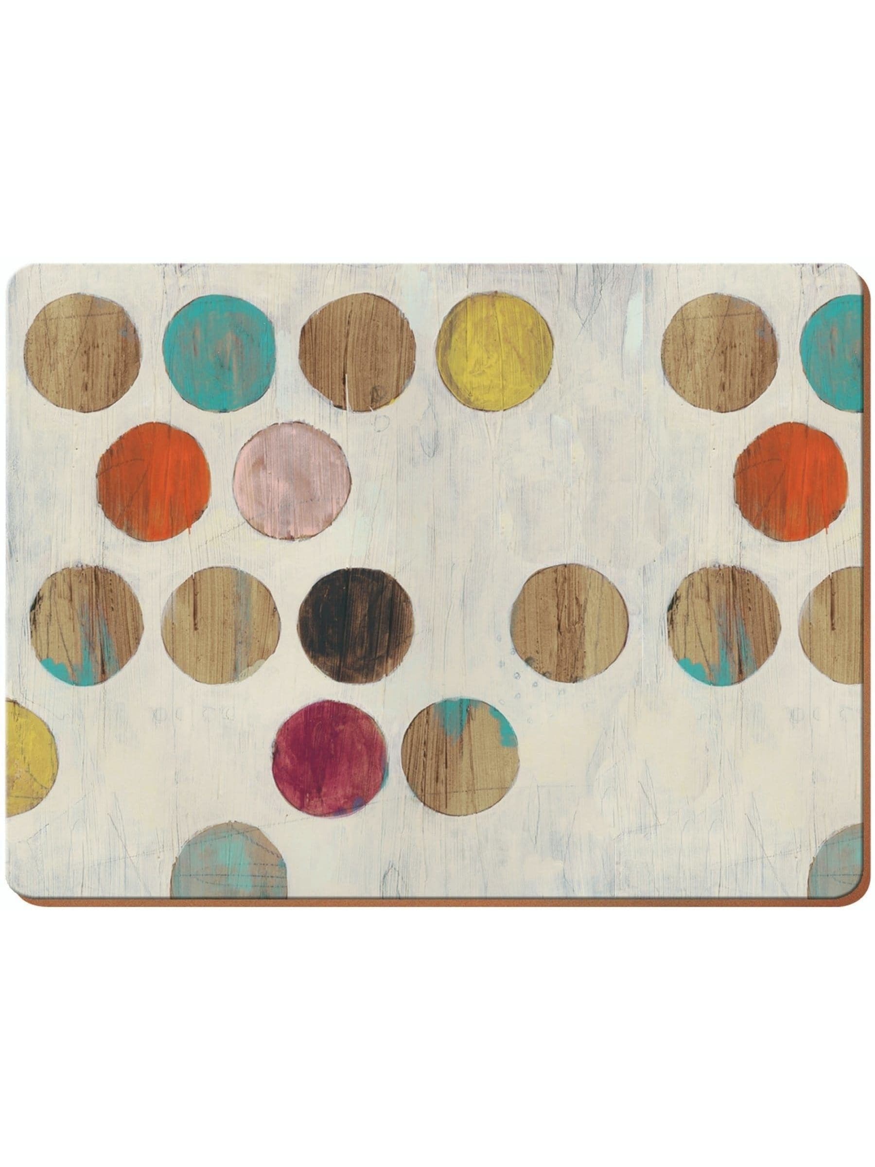 Creative Tops cream large retro art placemats 40x29cm - British product