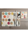 Creative Tops cream large retro art placemats 40x29cm - British product