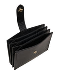 Pure Luxuries London blue Allie leather card holder, UK version