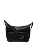 Pure Luxuries London black Leonora leather crossbody bag (British brand)