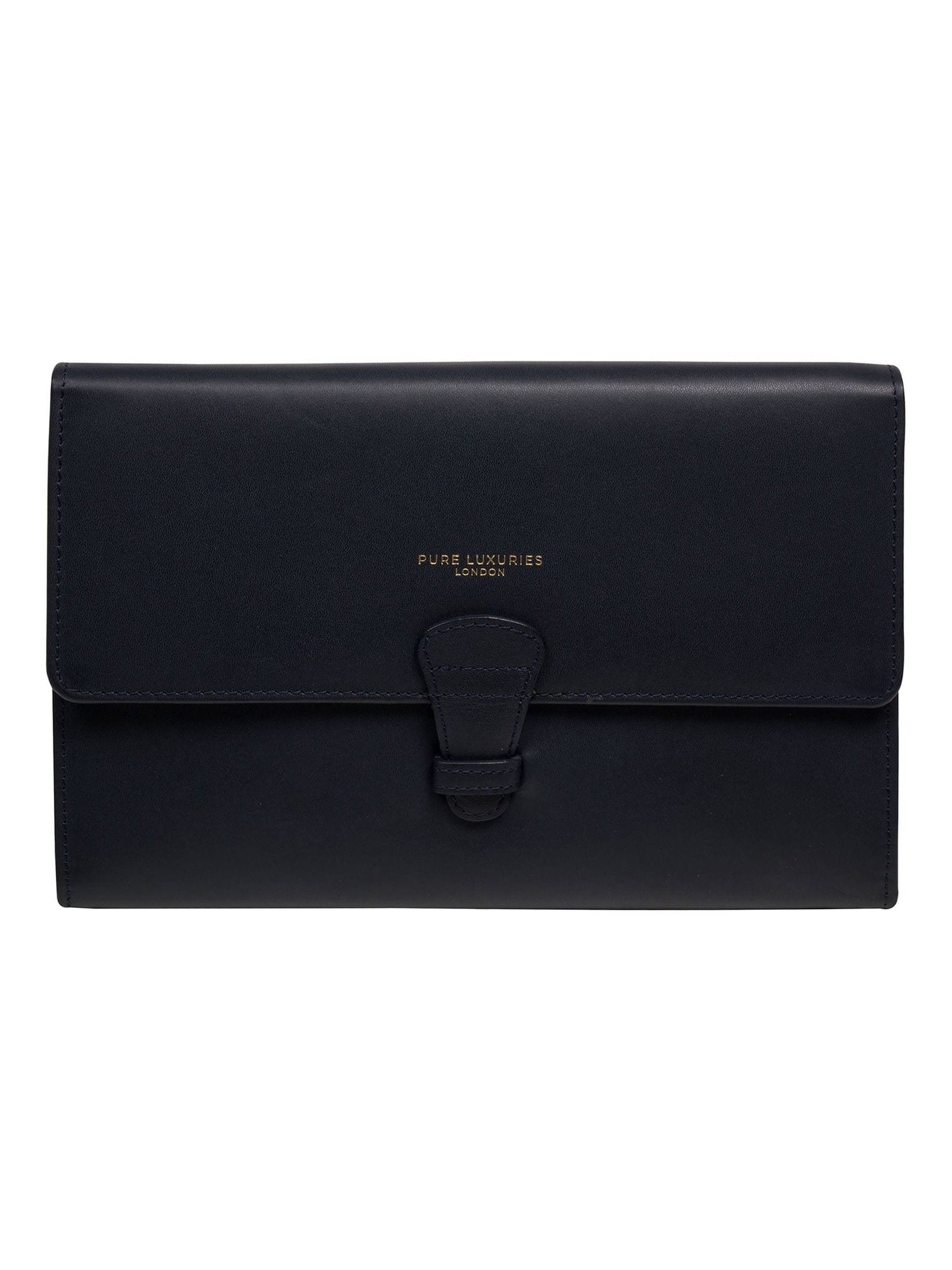Pure Luxuries Ellen leather travel wallet - British product