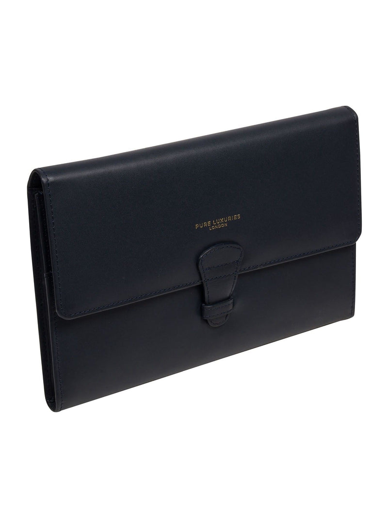 Pure Luxuries Ellen leather travel wallet - British product