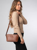 Pure Luxuries brown Natalie cross-body bag, UK version