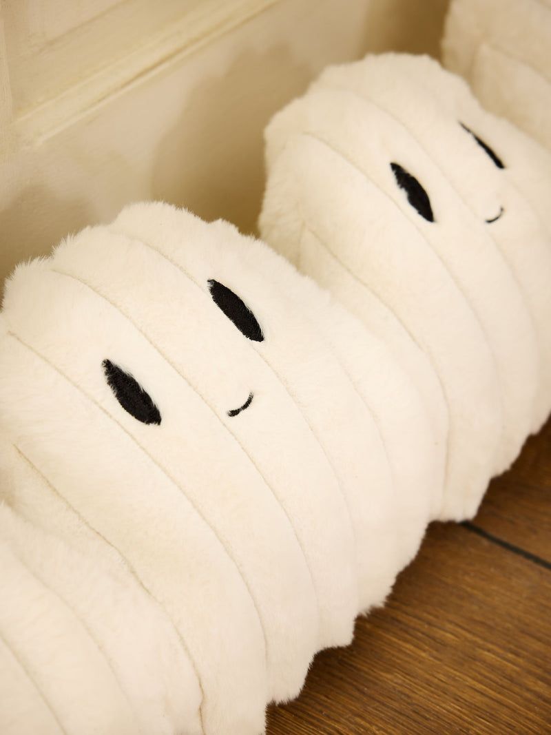 White 3D Ghost draught excluder cloth (British brand)