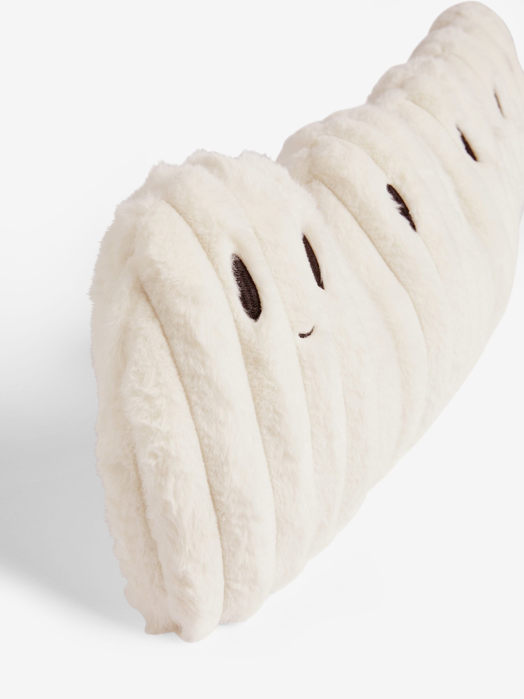 White 3D Ghost draught excluder cloth (British brand)