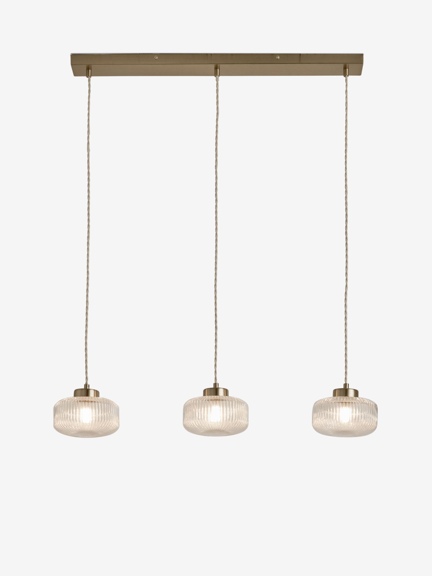 Brass Lexington pendant ceiling light, imported from the UK