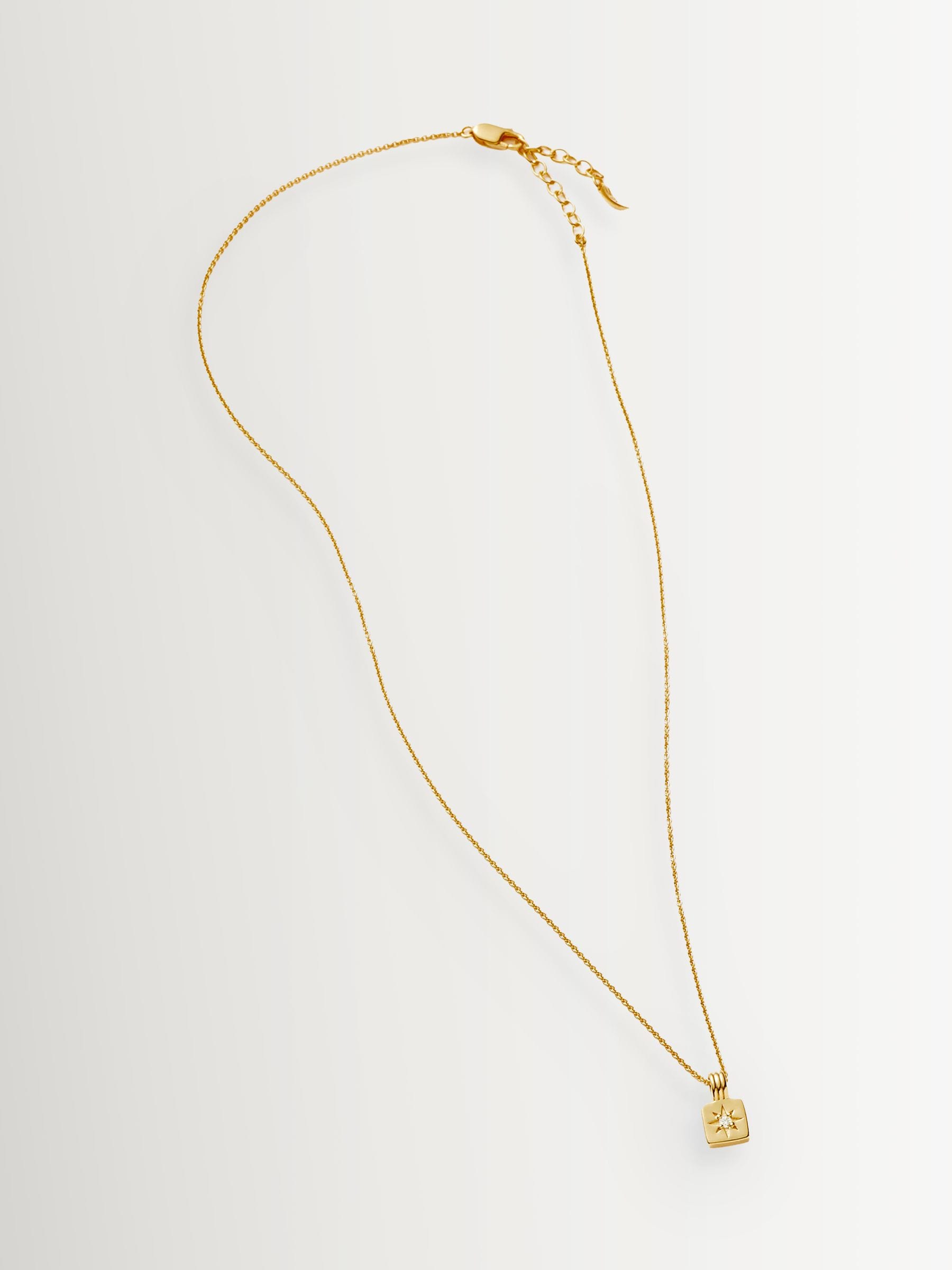 Missoma star ridge pendant necklace (British brand)
