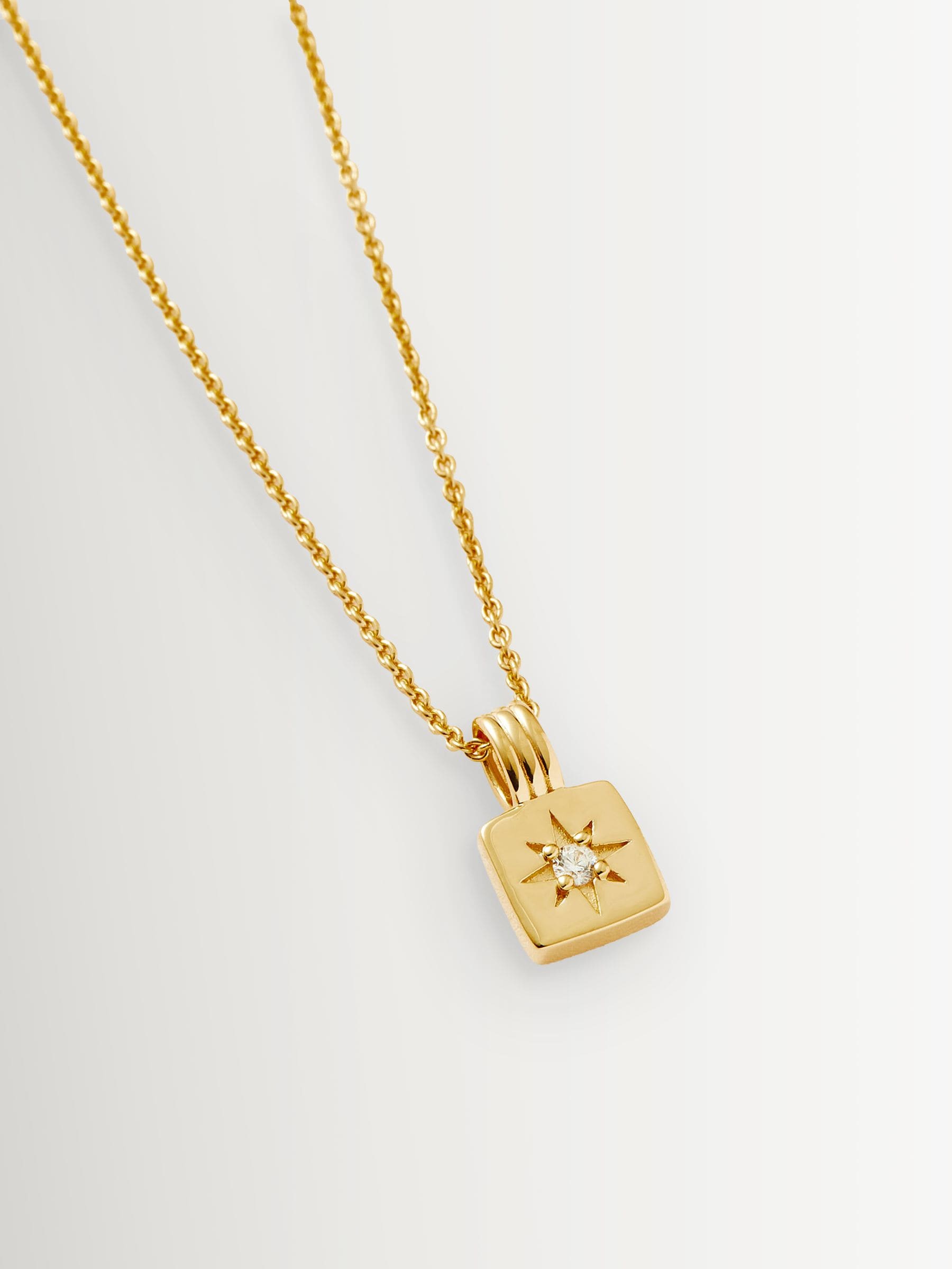 Missoma star ridge pendant necklace (British brand)